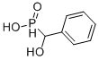 structure of CAS# 52705-43-8, alpha-Hydroxybenzylphosphinic Acid;Hydroxy-(Hydroxy-Phenyl-Methyl)-Oxo-Phosphonium;Hydroxy-(Hydroxy-Phenylmethyl)-Oxophosphonium;Hydroxy-(Hydroxy-Phenyl-Methyl)-Keto-Phosphonium