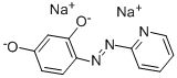 structure of CAS# 52722-53-9, 4-[2-(2-Pyridinyl)Diazenyl]-1,3-Benzenediol Sodium Salt (1:2);4-(2-PYRIDYLAZO)RESORCINOL, DISODIUM SALT, HYDRATE;Disodium 4-(2-Pyridinylazo)-1,3-Benzenediolate;3-Benzenediol,4-(2-Pyridinylazo)-Disodiumsalt