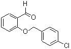 structure of CAS# 52803-59-5, 2-[(4-Chlorobenzyl)Oxy]Benzaldehyde;2-((4-Chlorobenzyl)oxy)benzaldehyde;2-[(4-chlorophenyl)methoxy]benzaldehyde;MFCD00442936