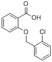 结构式 CAS# 52803-70-0, 2-(2-氯-苄氧基)-苯甲酸