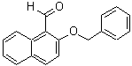 结构式 CAS# 52805-48-8, 2-(苄氧基)-1-萘甲醛