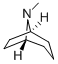 structure of CAS# 529-17-9, 8-Methyl-8-Azabicyclo[3.2.1]Octane;378704_Aldrich;Tropane;8-Azabicyclo(3.2.1)Octane, 8-Methyl-