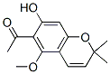 CAS#: 529-70-4， 1-(7-Hydroxy-5-Methoxy-2,2-Dimethyl-2H-Chromen-6-Yl)Ethanone