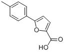 structure of CAS# 52938-98-4, 5-(4-Methylphenyl)-2-Furoic Acid;5-(4-Methylphenyl)-2-Furoic Acid(SALTDATA: FREE);5-(4-Tolyl)-Furane-2-Carboxylic Acid;5-P-TOLYL-FURAN-2-CARBOXYLIC ACID