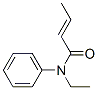 CAS 登录号：53188-82-2， N-乙基-N-苯基-2-丁烯酰胺