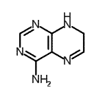 CAS 登录号：53216-52-7， 1,7-二氢-4-蝶啶胺