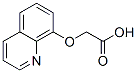 structure of CAS# 5326-89-6, 2-Quinolin-8-Yloxyacetic Acid;Zinc00400088