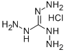 structure of CAS# 5329-29-3, Triaminoguanidine hydrochloride;Nsc 529370;Guanidine, 1,2,3-Triamino-, Monohydrochloride (8Ci);Triaminoguanidine Hydrochloride (Van)