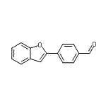 CAS 登录号：53348-90-6， 4-(1-苯并呋喃-2-基)苯甲醛
