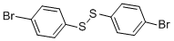 structure of CAS# 5335-84-2, Bis(4-Bromophenyl)Disulfide;1-Bromo-4-(4-Bromophenyl)Disulfanyl-Benzene;4-Bromophenyl Disulfide;Nsc677443