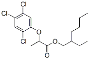 structure of CAS# 53404-76-5, 2-Ethylhexyl 2-(2,4,5-Trichlorophenoxy)Propionate;2-(2,4,5-Trichlorophenoxy)Propanoic Acid 2-Ethylhexyl Ester;2-(2,4,5-Trichlorophenoxy)Propionic Acid 2-Ethylhexyl Ester;2-Ethylhexyl 2-(2,4,5-Trichlorophenoxy)Propionate