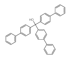 structure of CAS# 5341-14-0, Tris(4-Biphenyl)-Methanol;Nsc2053;Tris(4-Biphenylyl)Methanol;Nci60_001727