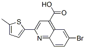 structure of CAS# 5349-20-2, 6-Bromo-2-(5-Methylthiophen-2-Yl)Quinoline-4-Carboxylic Acid;Decane, 1-Thiocyanato-;Decyl Thiocyanate;Nsc1190