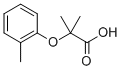 structure of CAS# 53498-62-7, 2-Methyl-2-(2-Methylphenoxy)Propanoic Acid;2-Methyl-2-(2-Methylphenoxy)Propionic Acid;Bas 13531846;Acide Methyl-2 (O-Methylphenoxy)-2 Propionique [French]