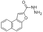 结构式 CAS# 53524-88-2, 萘并[2,1-b]呋喃-2-甲酰肼