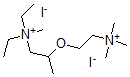 CAS#: 53597-29-8， N,N-Diethyl-N-methyl-2-(2-(trimethylammonio)ethoxy)-1-propanaminium diiodide