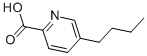 structure of CAS# 536-69-6, Fusaric Acid;5-Butyl-2-Pyridinecarboxylic Acid;5-Butylpicolinic Acid;5-N-Butylpyridine-2-Carboxylic Acid
