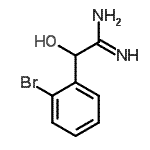 CAS 登录号：53623-28-2， (1Z)-2-(2-溴苯基)-2-羟基乙脒