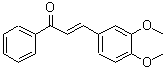 structure of CAS# 53744-28-8, (2E)-3-(3,4-Dimethoxyphenyl)-1-Phenyl-2-Propen-1-One;2-(3,4-Dimethoxybenzylidene)acetophenone;3-(3,4-dimethoxyphenyl)-1-phenylprop-2-en-1-one;3-(3,4-Dimethoxy-phenyl)-1-phenyl-propenone