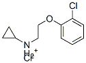 CAS 登录号：5388-82-9， [2-(2-氯苯氧基)乙基]环丙基氯化铵