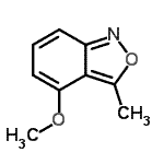 CAS 登录号：53967-71-8， 4-甲氧基-3-甲基-2,1-苯并恶唑
