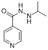 structure of CAS# 54-92-2, Iproniazid;N'-Isopropylpyridine-4-Carbohydrazide;N'-Isopropyl-4-Pyridinecarbohydrazide;N'-Isopropylisonicotinohydrazide