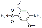 structure of CAS# 54179-10-1, 4-Amino-2,5-Dimethoxybenzenesulphonamide;4-Amino-2,5-Dimethoxy-Benzenesulfonamide;4-Amino-2,5-Dimethoxybenzenesulphonamide