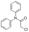 structure of CAS# 5428-43-3, 2-Chloro-N,N-Diphenylacetamide;2-Chloro-N,N-Di(Phenyl)Ethanamide;2-Chloro-N,N-Diphenylacetamide;Acetamide, 2-Chloro-N,N-Diphenyl-