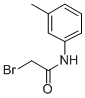 structure of CAS# 5439-17-8, 2-Bromo-N-(3-Methylphenyl)Acetamide;2-Bromo-N-(3-Methylphenyl)Ethanamide;Acetamide, N-(3-Methylphenyl)-2-Bromo-;Ald-N013224