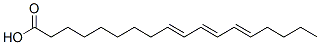 structure of CAS# 544-73-0, (9E,11E,13E)-9,11,13-Octadecatrienoic Acid;(9E,11E,13E)-Octadeca-9,11,13-Trienoic Acid;9E,11E,13E-Octadecatrienoic Acid;Lmfa01030148