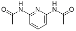 structure of CAS# 5441-02-1, N,N'-(2,6-Pyridinediyl)Bis(Acetamide);N-(6-Acetamido-2-Pyridyl)Acetamide;N-(6-Acetamidopyridin-2-Yl)Ethanamide;Nsc20559