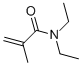 structure of CAS# 5441-99-6, N,N-Diethylmethacrylamide;N,N-Diethyl-2-Methyl-Prop-2-Enamide;N,N-Diethyl-2-Methyl-Acrylamide;Nsc20958