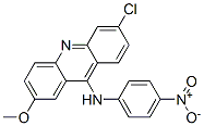 CAS 登录号：5442-55-7， 6-氯-2-甲氧基-N-(4-硝基苯基)吖啶-9-胺