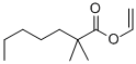 structure of CAS# 54423-67-5, Vinyl Neononanoate;Vinyl 6,6-Dimethylheptanoate;6,6-Dimethylheptanoic Acid Vinyl Ester;6,6-Dimethylenanthic Acid Vinyl Ester