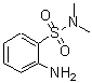 structure of CAS# 54468-86-9, 2-Amino-N,N-Dimethylbenzenesulfonamide;2-Amino-N,N-Dimethylbenzenesulfonamide(SALTDATA: FREE);2-Amino-N,N-Dimethylbenzene-1-Sulfonamide;2-Amino-N,N-Dimethylbenzenesulfonamide