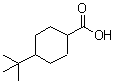structure of CAS# 5451-55-8, 4-Tert-Butylcyclohexanecarboxylic Acid;4-Tert-Butylcyclohexanecarboxylic Acid;Chemdiv2_003455;Cyclohexanecarboxylic Acid, 4-(1,1-Dimethylethyl)-, Trans-