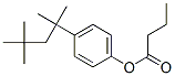 CAS#: 5454-46-6， [4-(2,4,4-Trimethylpentan-2-Yl)Phenyl] Butanoate