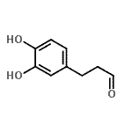 CAS 登录号：545442-98-6， 3-(3,4-二羟基苯基)丙醛
