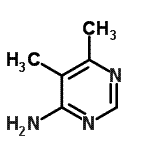 CAS 登录号：54568-12-6， 5,6-二甲基-4-嘧啶胺