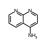 CAS 登录号：54569-30-1， 1,8-萘啶-4-胺