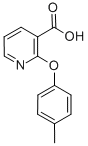 structure of CAS# 54629-15-1, 2-(4-Methylphenoxy)Nicotinic Acid