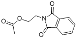 结构式 CAS# 5466-90-0, 2-苯二甲酰亚氨基乙基乙酸酯