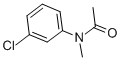 structure of CAS# 54766-53-9, N-(3-Chlorophenyl)-N-Methylacetamide;N-(3-Chlorophenyl)-N-Methyl-Acetamide;N-(3-Chlorophenyl)-N-Methyl-Ethanamide;Zinc00394893
