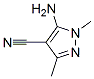 structure of CAS# 54820-92-7, 5-Amino-1,3-Dimethyl-1H-Pyrazole-4-Carbonitrile;5-Amino-1,3-Dimethyl-Pyrazole-4-Carbonitrile;5-Amino-1,3-Dimethyl-4-Pyrazolecarbonitrile;Nsc221276