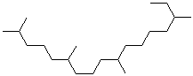 CAS 登录号：54833-48-6， 2,6,10,15-四甲基十七烷