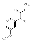 CAS 登录号：54845-40-8， alpha-羟基-3-甲氧基苯乙酸甲酯