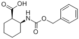 structure of CAS# 54867-08-2, (1R,2S)-rel-2-[[(Phenylmethoxy)carbonyl]amino]-Cyclohexanecarboxylic acid;Cyclohexanecarboxylic Acid, 2-[[(Phenylmethoxy)Carbonyl]Amino]-, (1R,2S)-Rel- (9CI);Cis-2-(Benzyloxycarbonylamino)-Cyclohexanecarboxylic Acid,98%;CIS-1-(BENZYLOXYCARBONYL-AMINO)-CYCLOHEXYL-2-CARBOXYLIC ACID