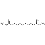 CAS 登录号：5487-62-7， 甲基11-甲基十三烷酸酯