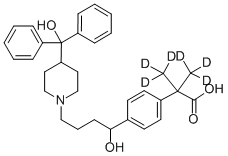 CAS#: 548783-71-7， Fexofenadine-D6