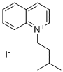 structure of CAS# 54899-89-7, Quinoline Iso-Amyl Iodide;QUINOLINE ISO-AMYL IODIDE 98+%;Quinoline Isopentyl Iodide;QUINOLINE ISO-AMYL IODIDE